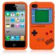 Housse gameboy orange pour iPhone